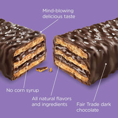 European cocoa ingredients highlight the chocolate profile and quality.