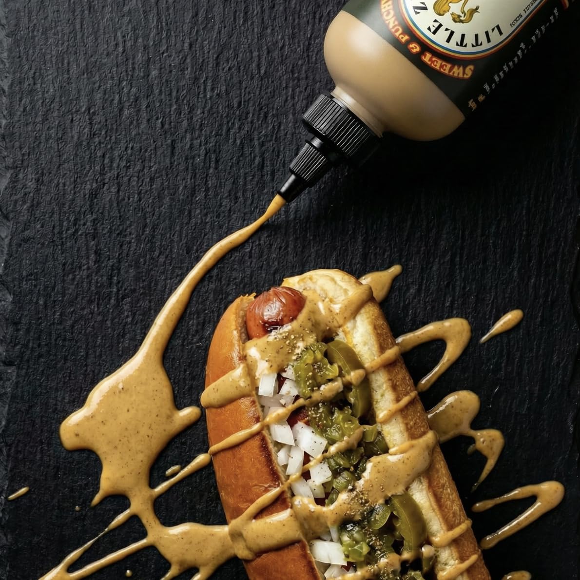 Little Zing Danish Mustard on burgers and brats for a sweet-horseradish kick.