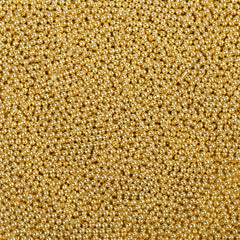 LittleStar Gold Nonpareils 2mm pearls for cake decor add shimmering elegance