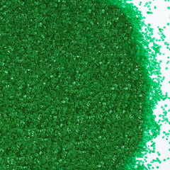 LittleStar Green Sanding Sugar packaging keeps sparkle fresh for baking