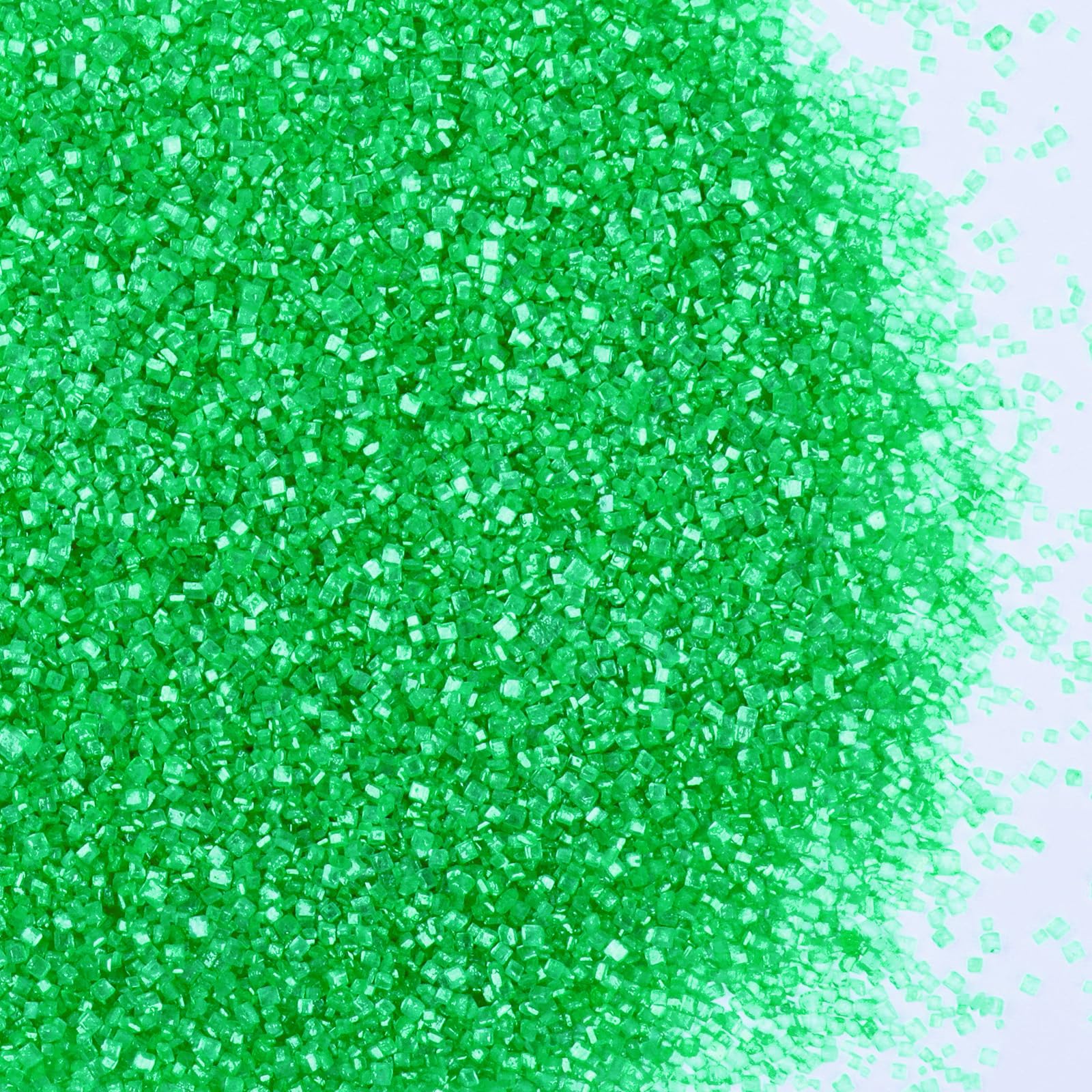 LittleStar green sanding sugar on cookies for a sparkling finish.