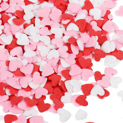 LittleStar pink heart sprinkles for cake decorating add a playful pink pop to desserts