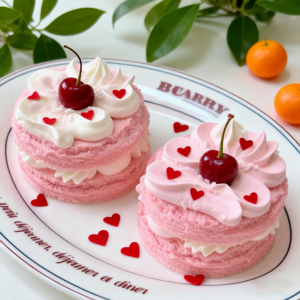 LittleStar red heart sprinkles elevate cupcakes and ice cream with festive charm.