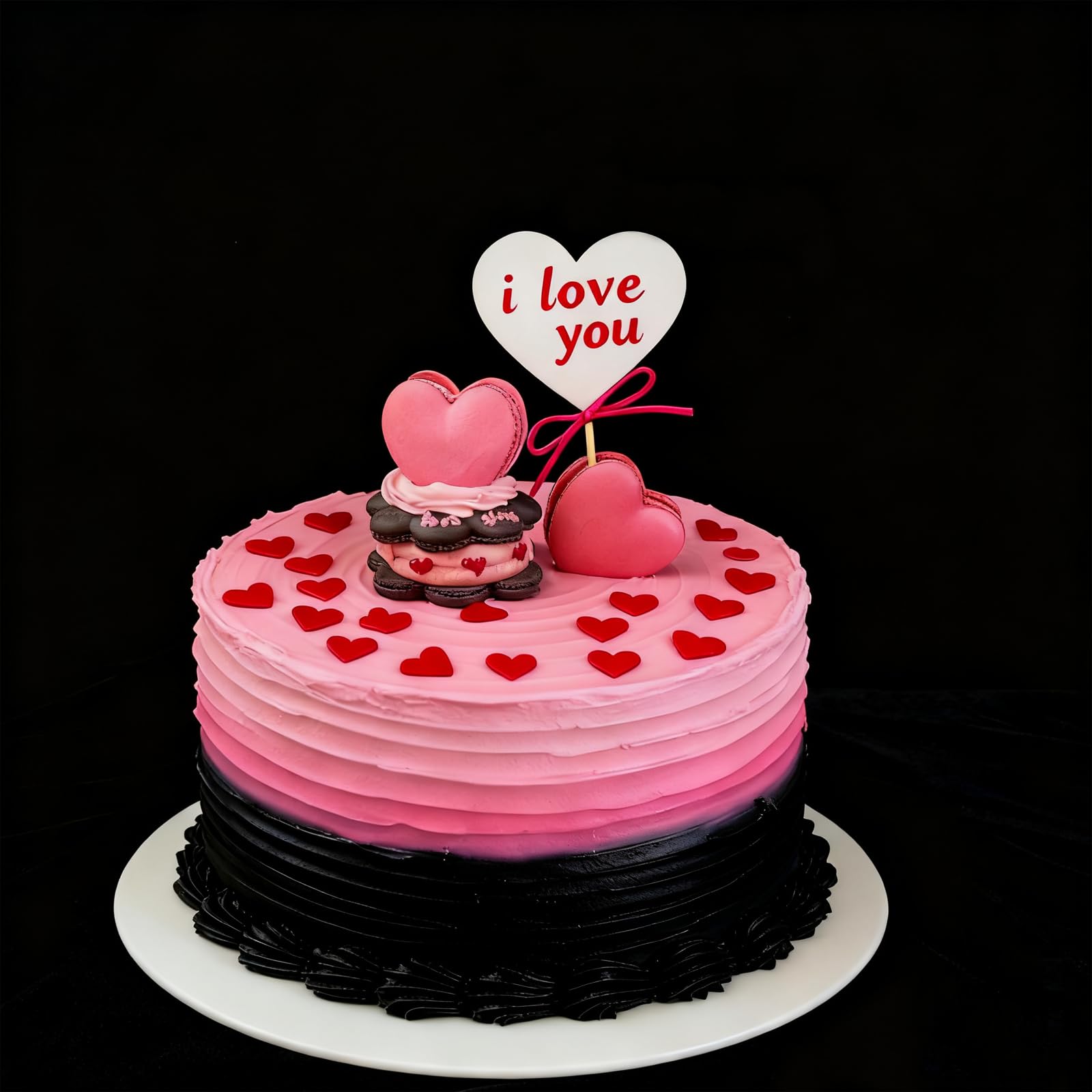 LittleStar red heart sprinkles help craft charming sweet treats at home.