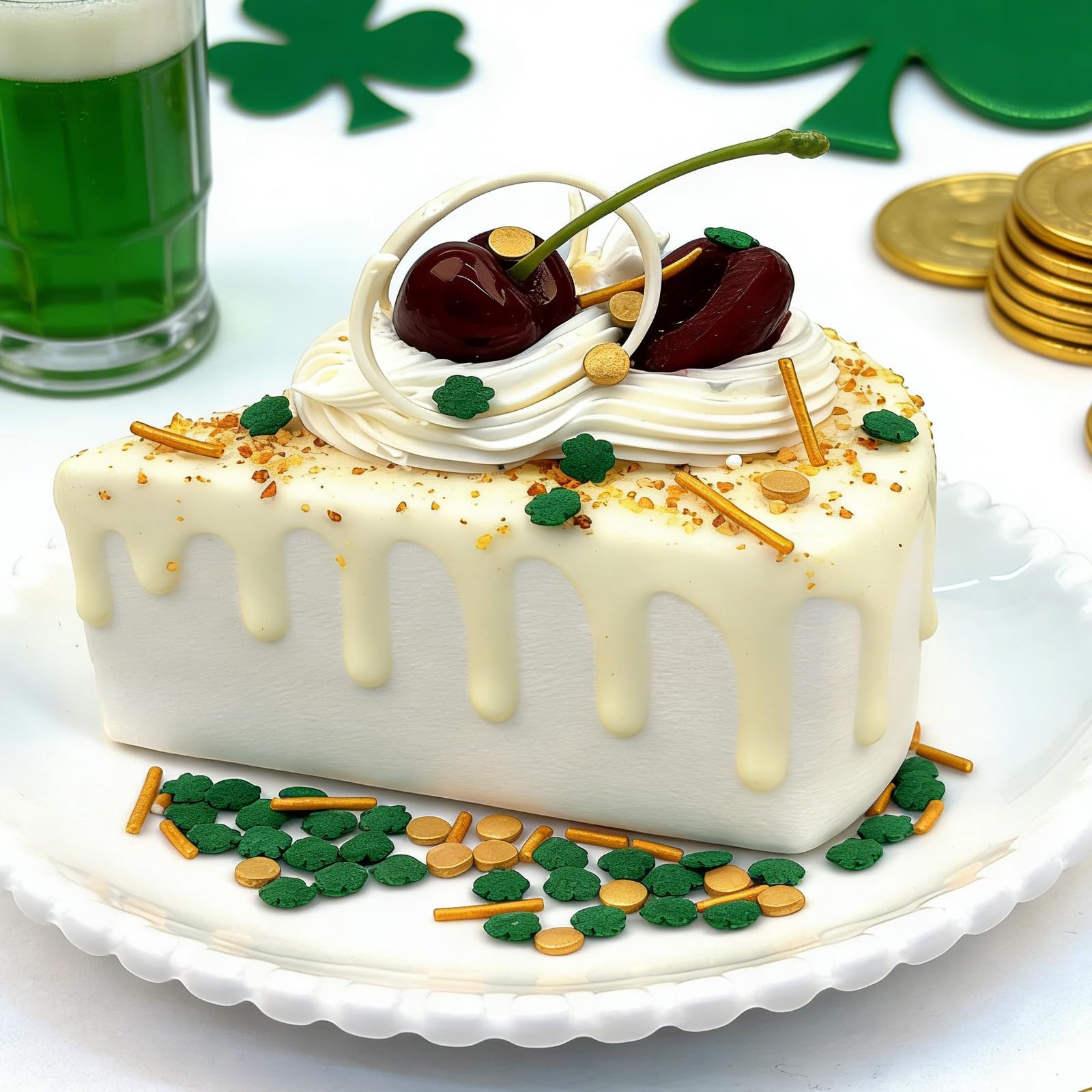 LittleStar St Patrick's Sprinkles Mix elevates buttercream decorations.