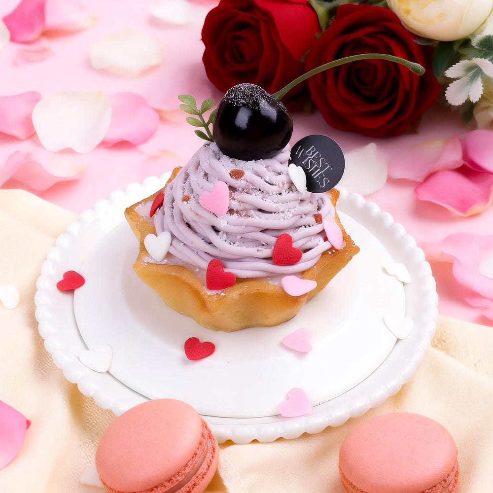 LittleStar valentines heart sprinkles ideal for donuts, ice cream, and celebratory treats