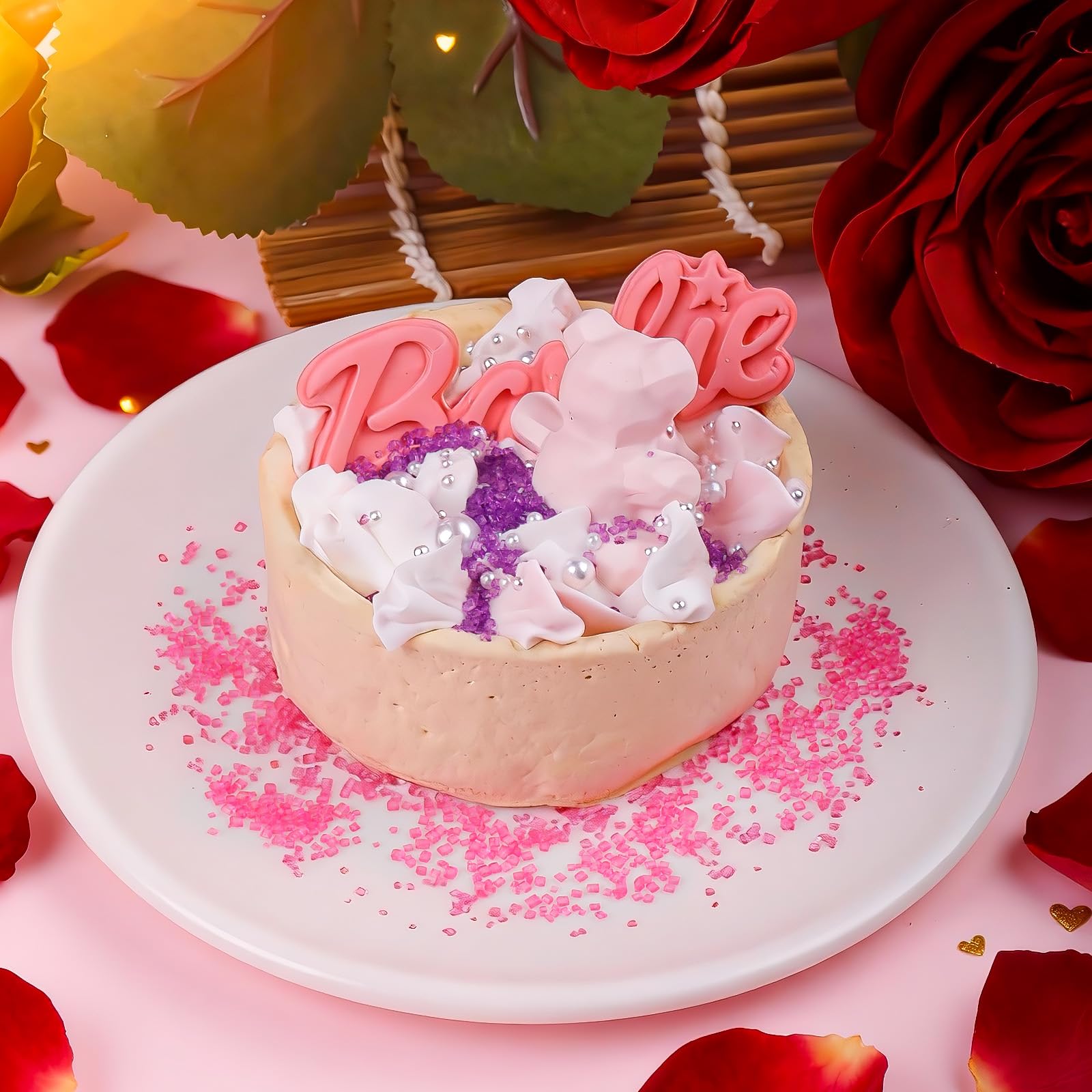 LittleStar Valentines cupcake toppers for stylish desserts