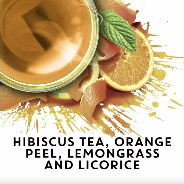 Hot or iced: Live2Pedal Tazo Wild Sweet Orange Tea prepared for cooling or warming