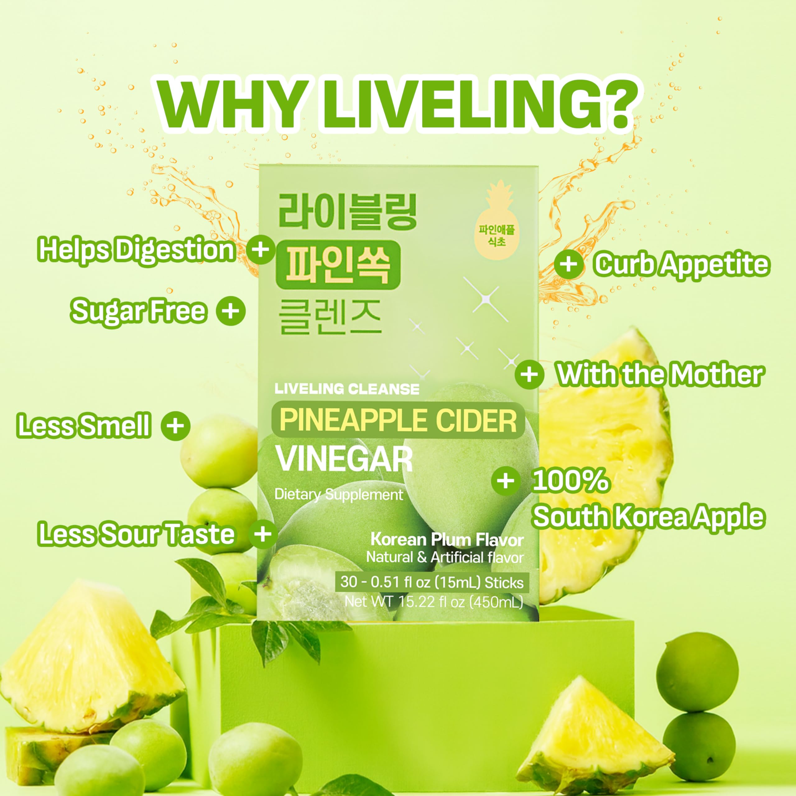 LIVELING 3-in-1 ACV shot pack ideal for quick health boost anywhere