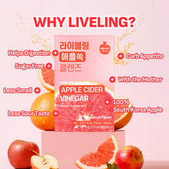 LIVELING lemon balm and Pu’er tea extracts enhance flavor and digestive support.