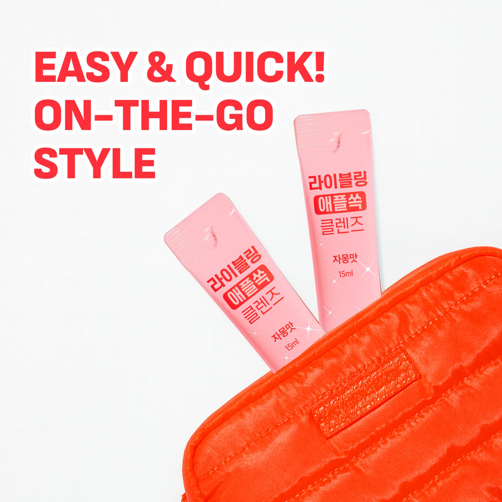 LIVELING portable single-serve sticks ready to enjoy anywhere.