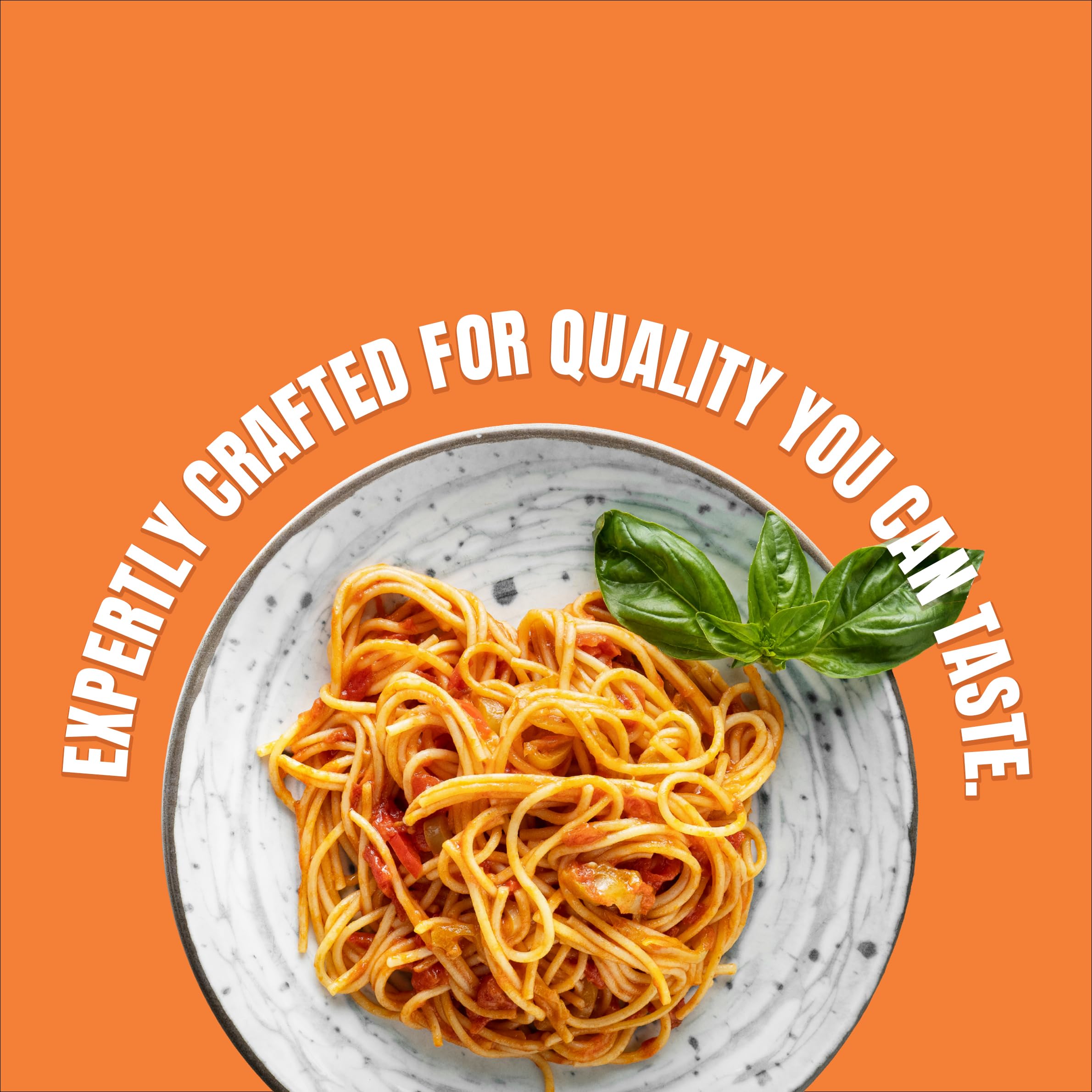 Liviva non-GMO noodles with sauce, gluten-free diet option.