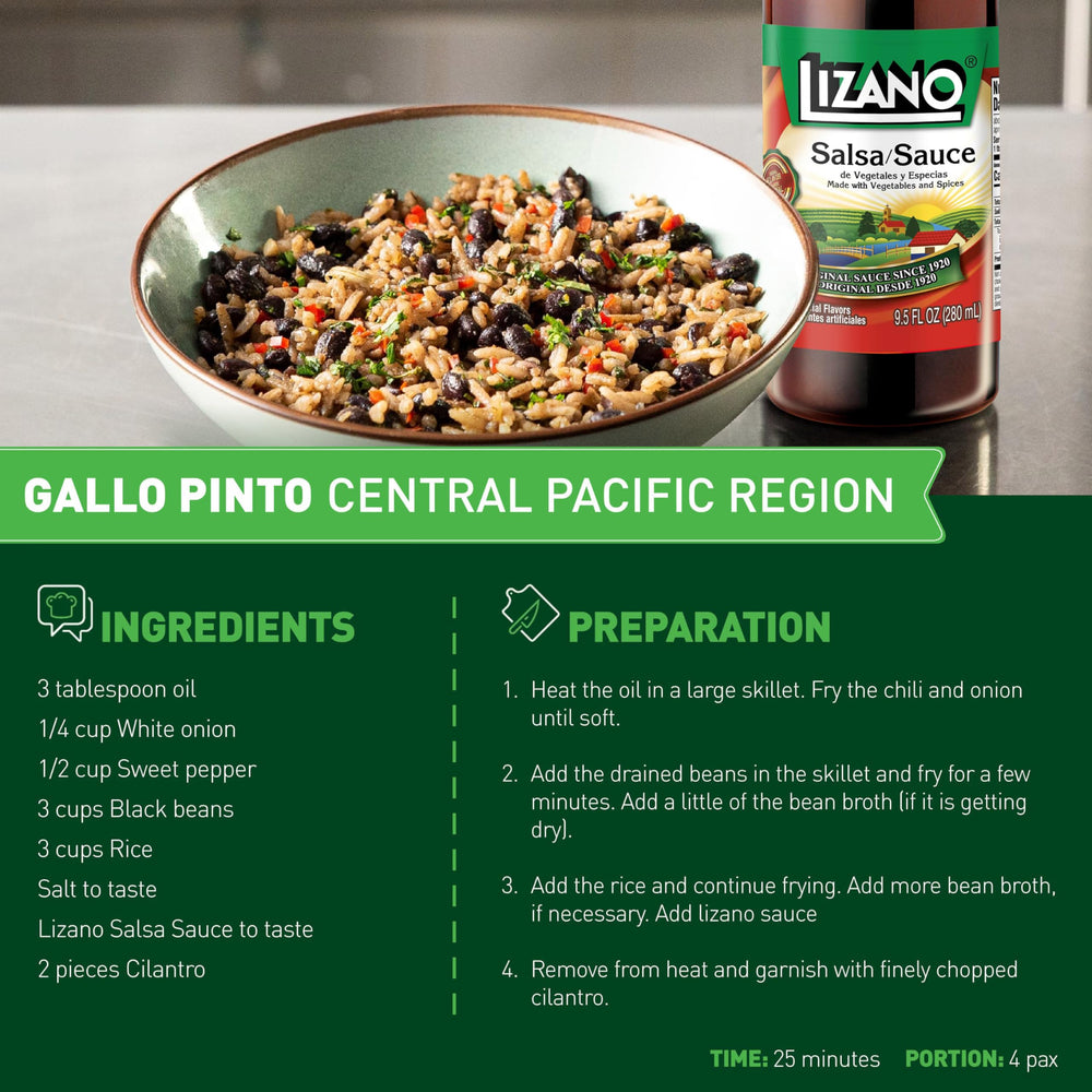 Pantry scene featuring Lizano sauce as a versatile cooking essential.