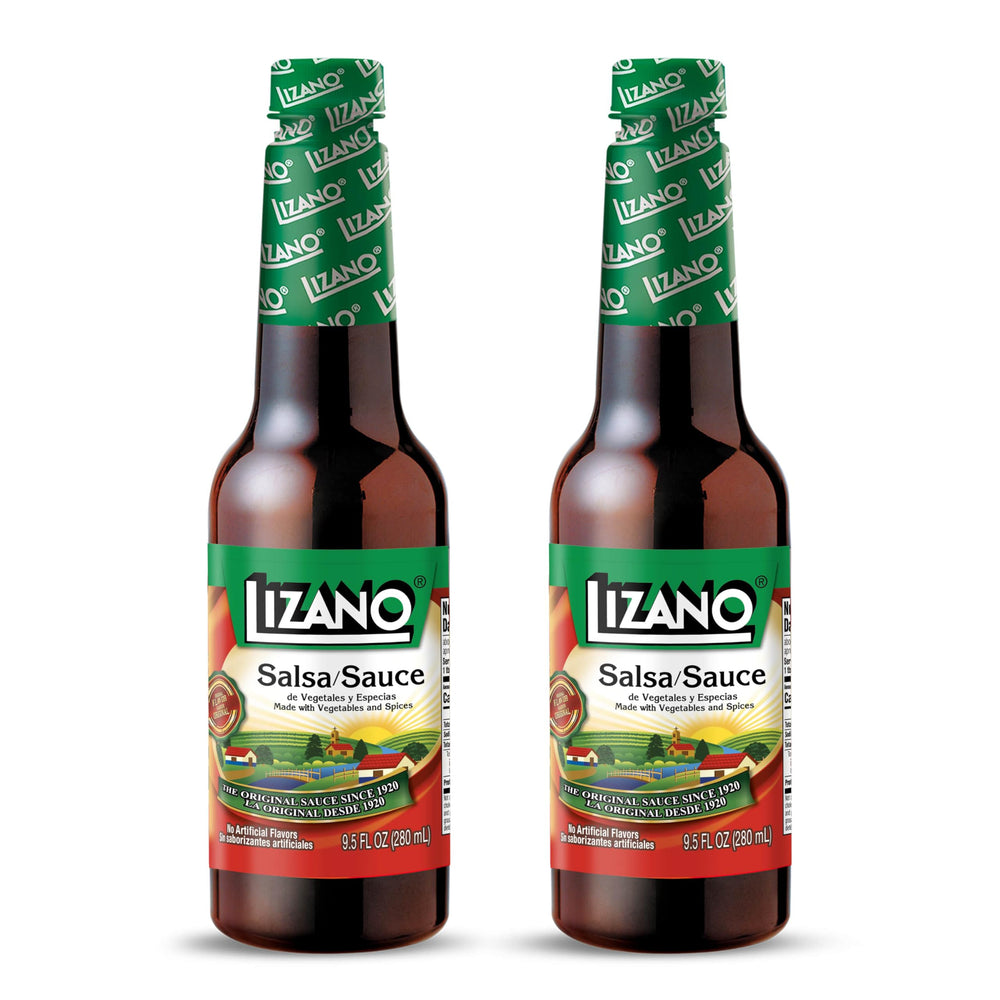 Lizano sauce bottle being poured, a versatile flavor boost for meals.