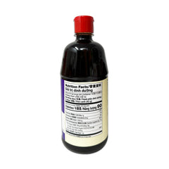LKK Hoisin Sauce 36 Oz close-up reveals rich, thick texture.