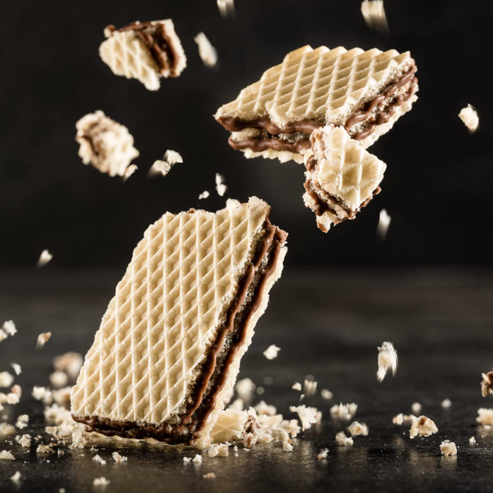 Loacker Classic Chocolate Wafers non-GMO verified and Kosher-certified