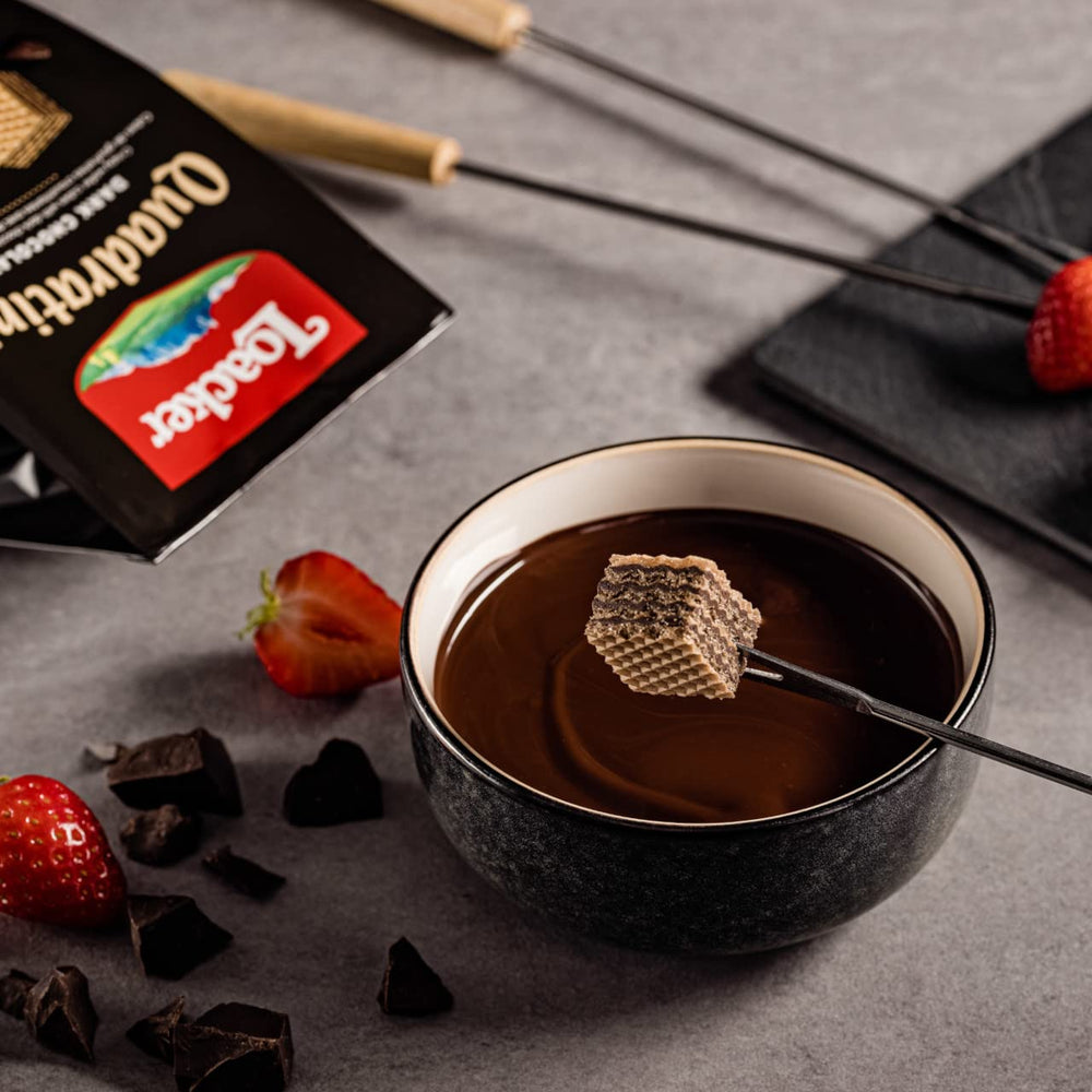 Loacker Quadratini dark chocolate wafers perfect for gifting