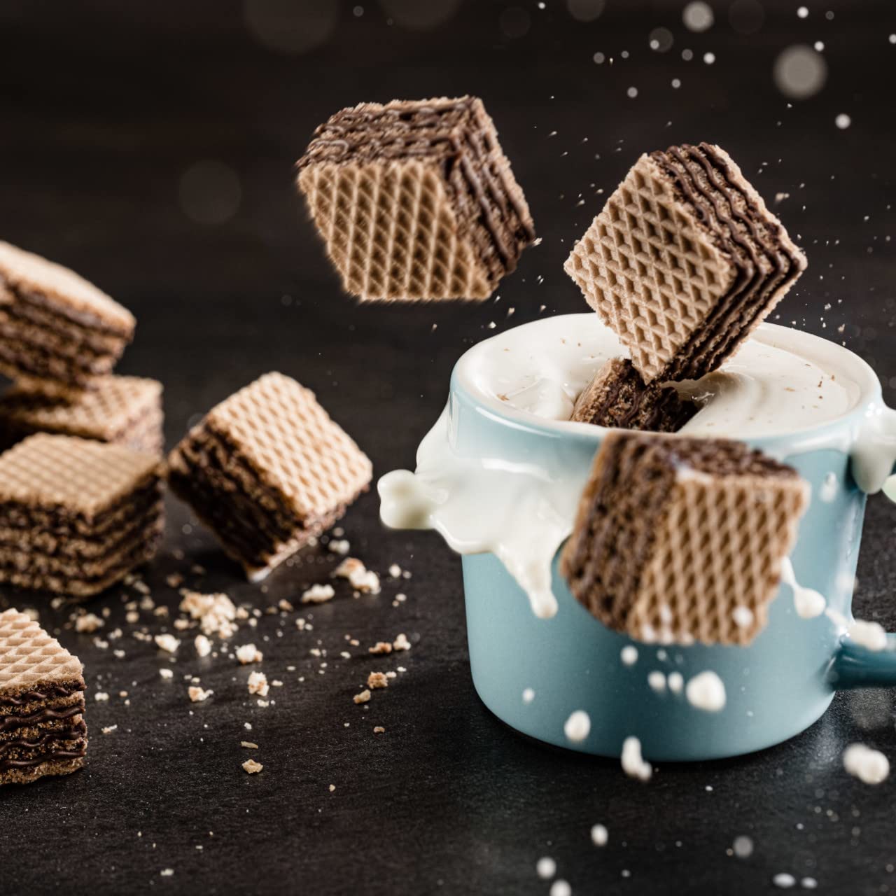 Loacker Quadratini NON-GMO wafers without artificial colors or flavors
