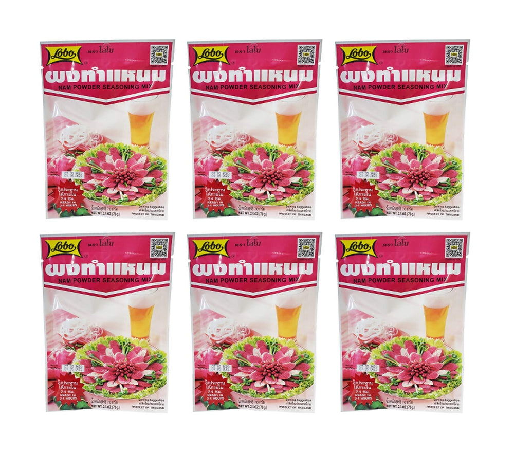 Lobo Thai Nam Powder Seasoning Mix jar front — elevates weeknight Thai-inspired flavors