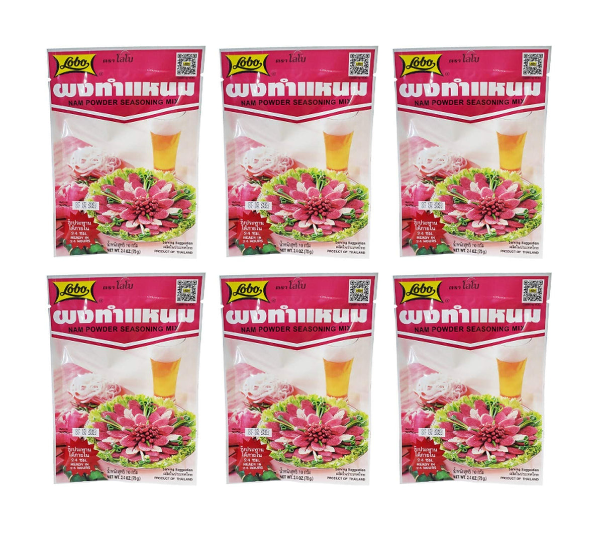 Lobo Thai Nam Powder Seasoning Mix jar front — elevates weeknight Thai-inspired flavors