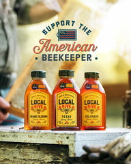 Local Hive Florida Honey label-detail—visually rich packaging reflecting Florida origin.