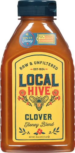 Local Hive Clover Honey on toast drizzle evokes a smooth, floral sweetness.