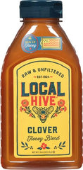 Local Hive Clover Honey on toast drizzle evokes a smooth, floral sweetness.