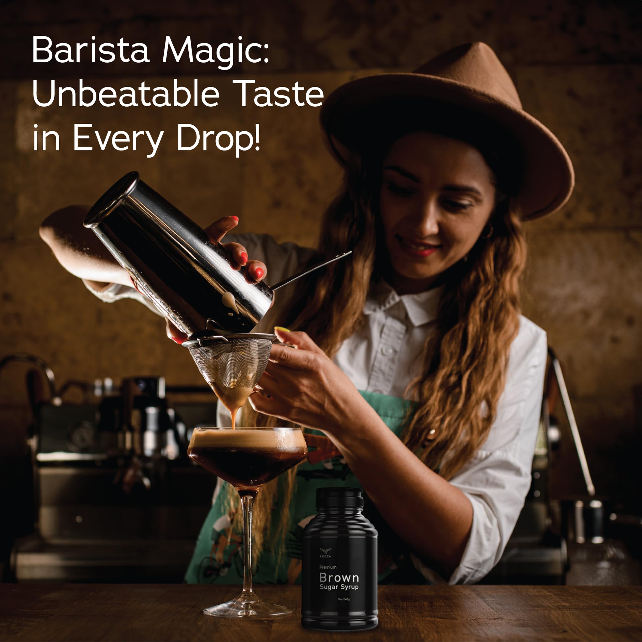 Locca brown sugar syrup elevates milk tea and desserts with depth