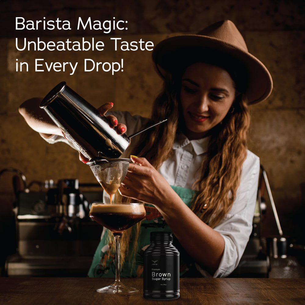 Locca brown sugar syrup elevates milk tea and desserts with depth