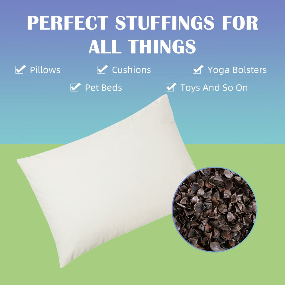LOFE multi-use hulls suitable for cushions, yoga bolsters, and pet beds.