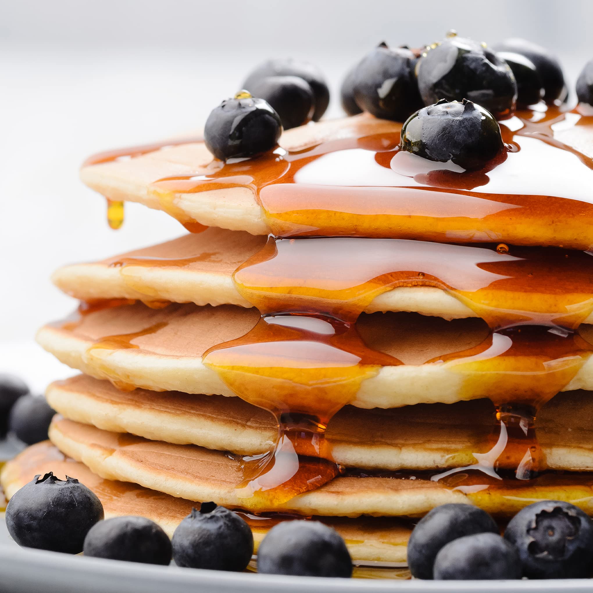 French toast topped with Log Cabin syrup for a comforting start.