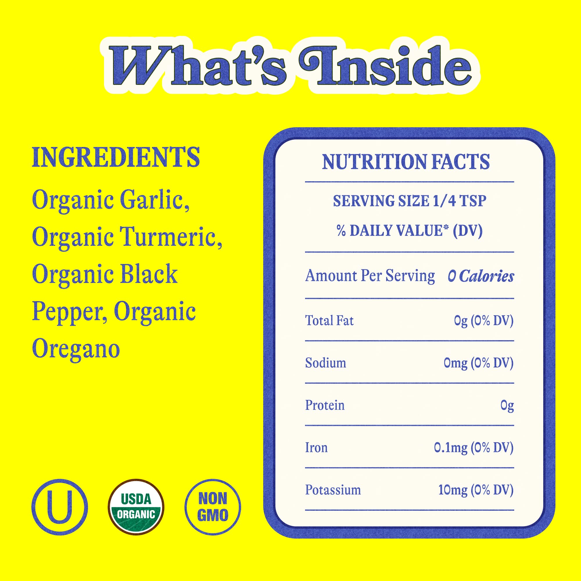 Loisa Salt-Free Adobo Seasoning jar showing rub-ready texture for chicken and vegetables.