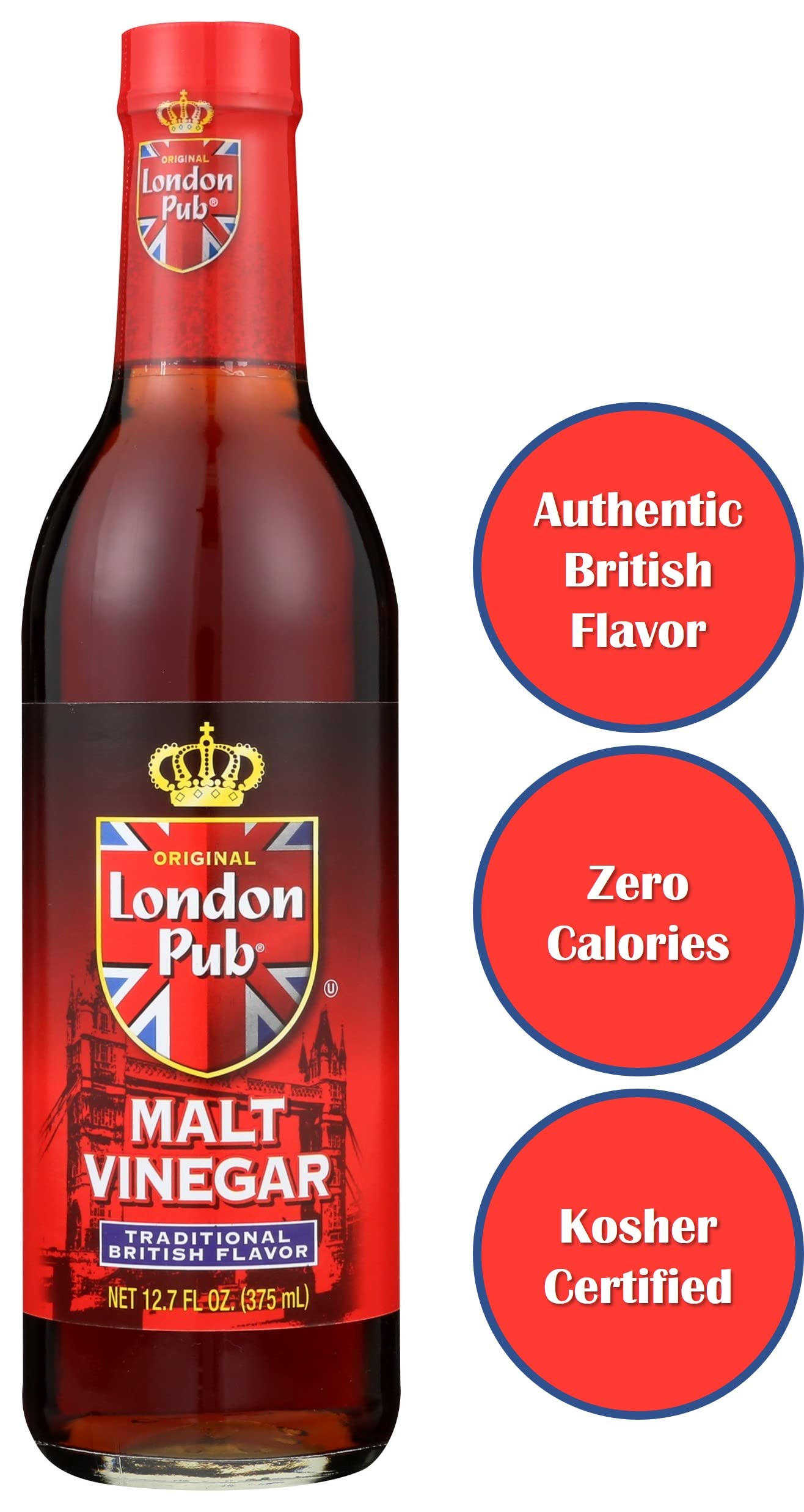 London Pub Malt Vinegar with fish and chips offers authentic, heritage-inspired taste.