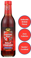 London Pub Malt Vinegar with fish and chips offers authentic, heritage-inspired taste.