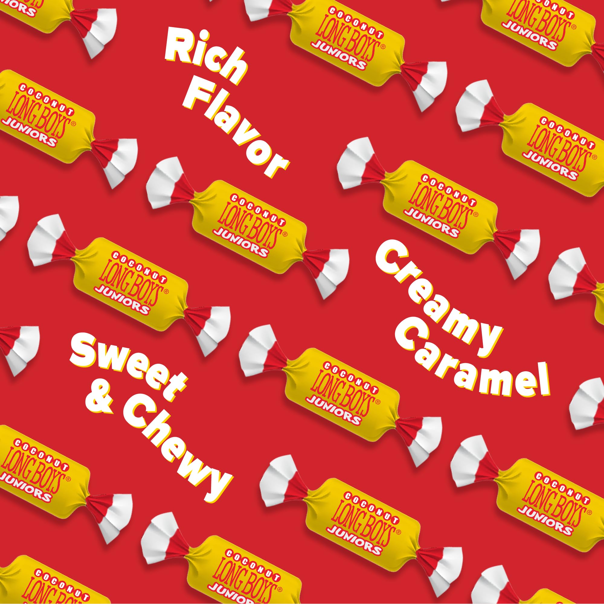 Caramels in hand by Long Boy for on-the-go tasting.
