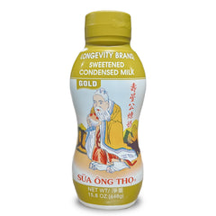 Longevity condensed milk squeeze bottle pours a silky sweetness for coffee and desserts.