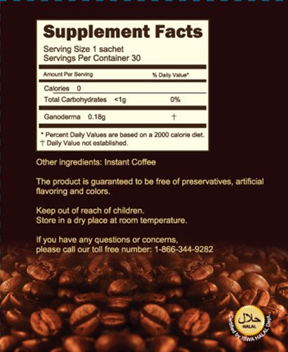 Longreen Ganoderma Coffee cup-ready scene with rich aroma