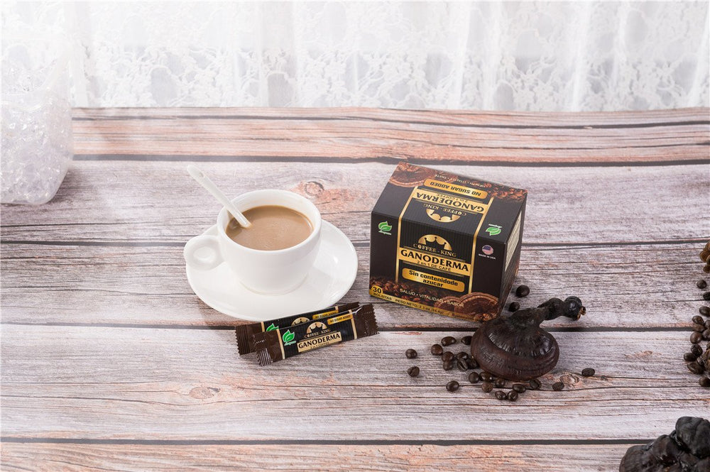 Longreen Ganoderma Coffee modern-kitchen setup suggests ready-to-use convenience