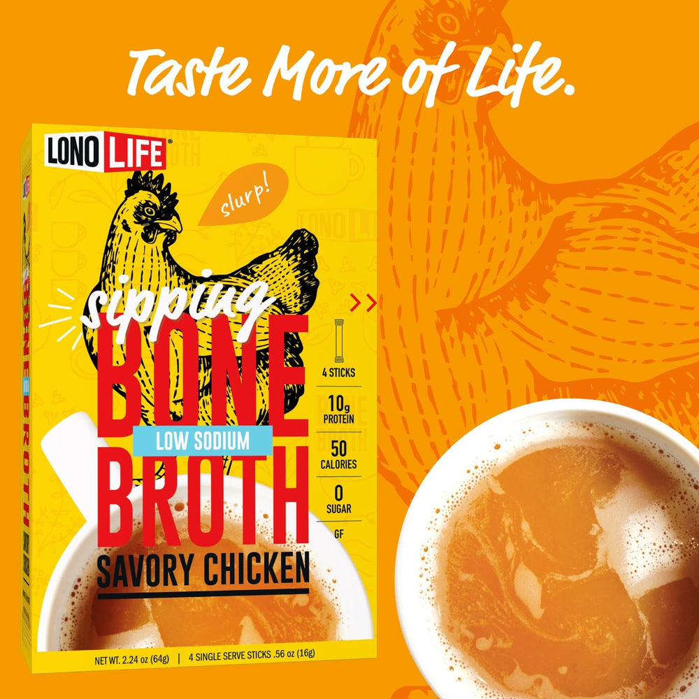 LonoLife natural ingredients broth highlights clean flavor without artificial additives.