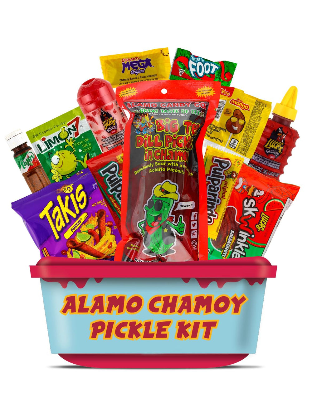 LookOn Alamo Dill Pickle Kit ready for sharing and trend-worthy snacks