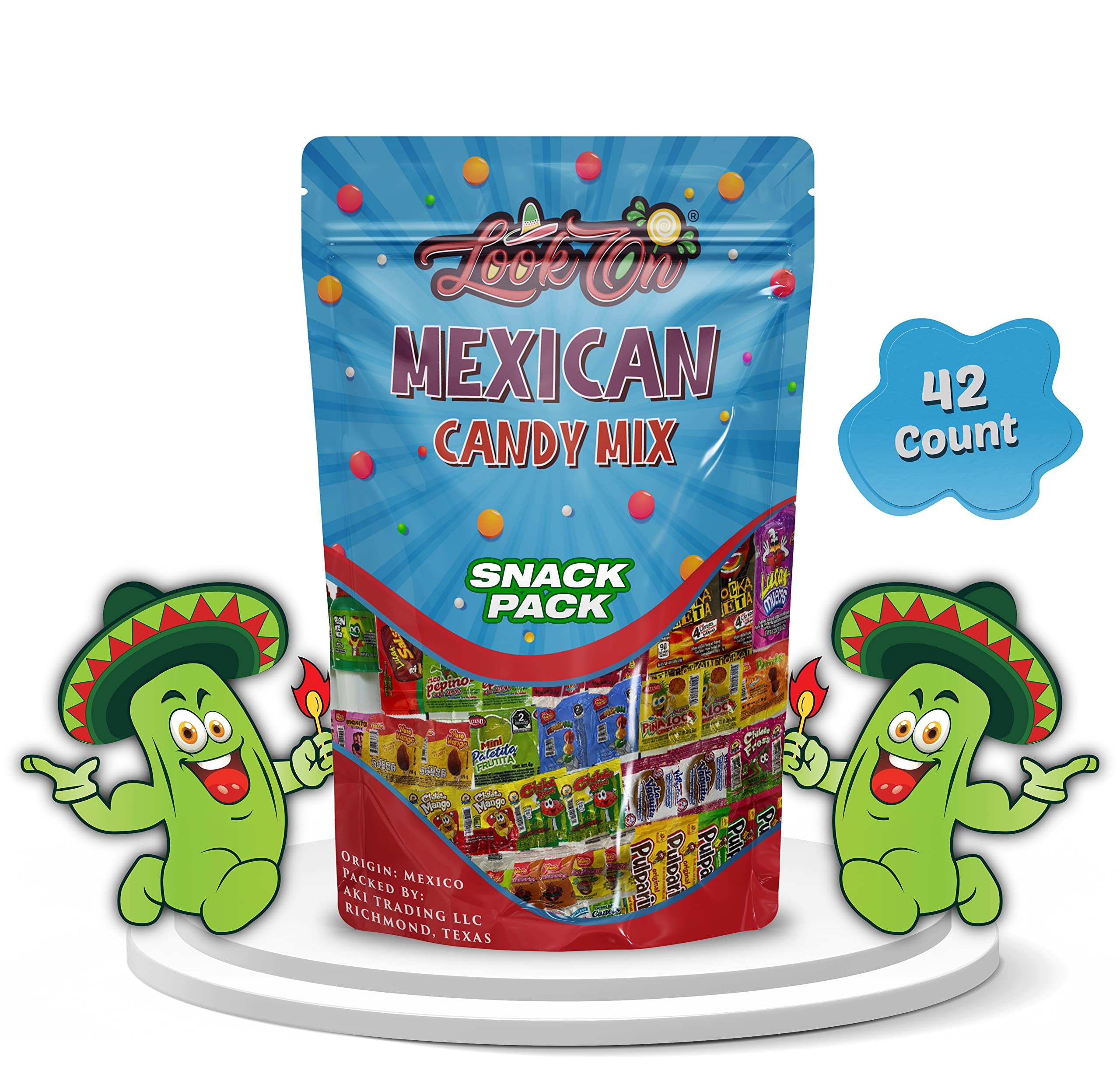 LookOn Lucas Salsagheti candy image, tangy chewy sticks great for playful snacking.