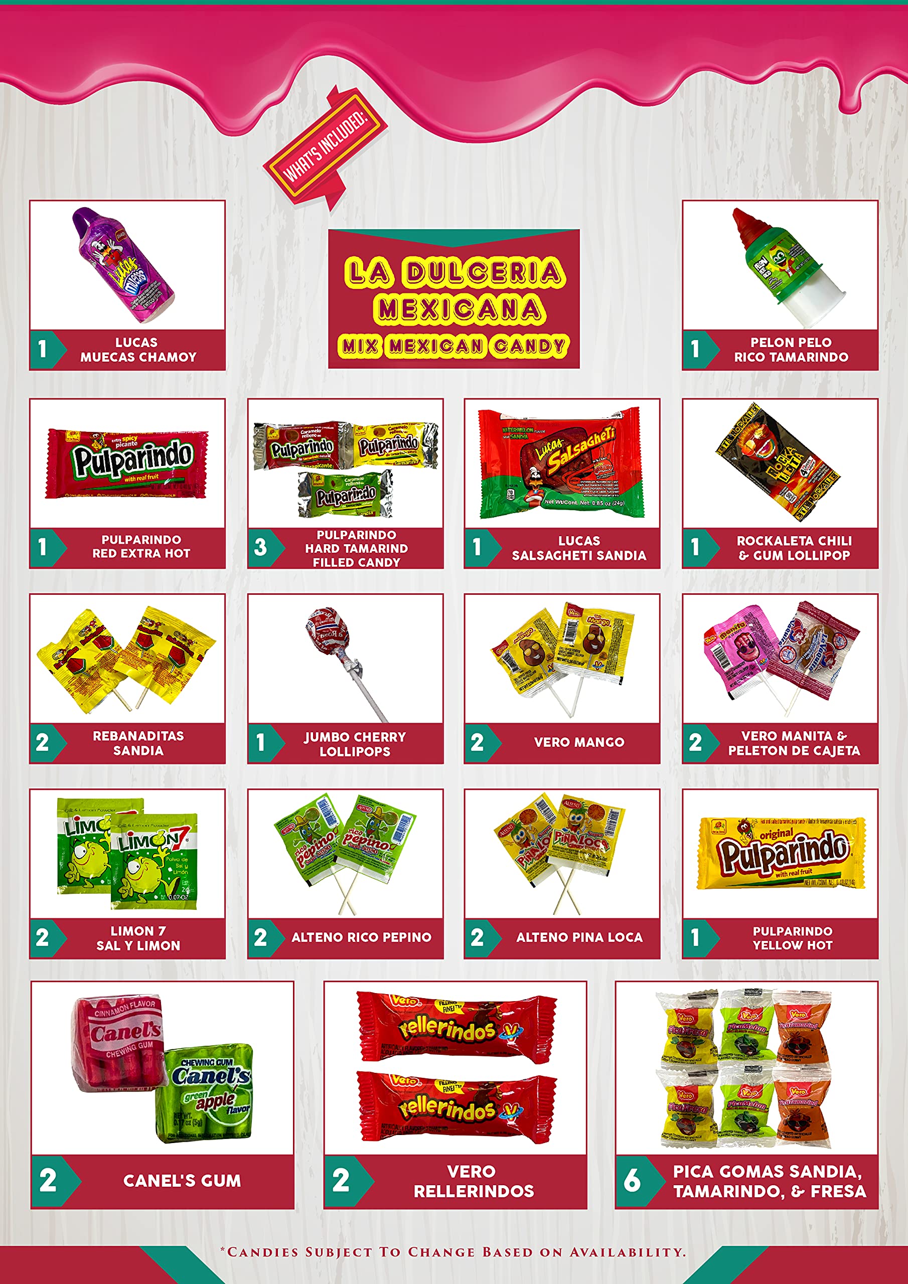LookOn Mix Dulces Mexicanos assortment is ready for gifting and celebrations.