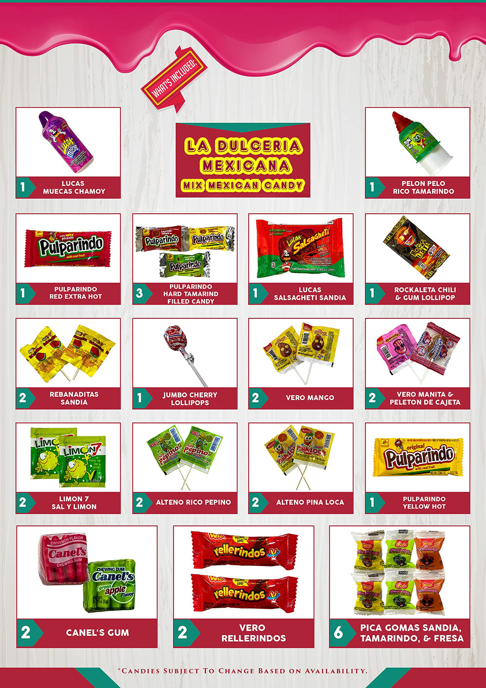 LookOn Mix Dulces Mexicanos assortment is ready for gifting and celebrations.
