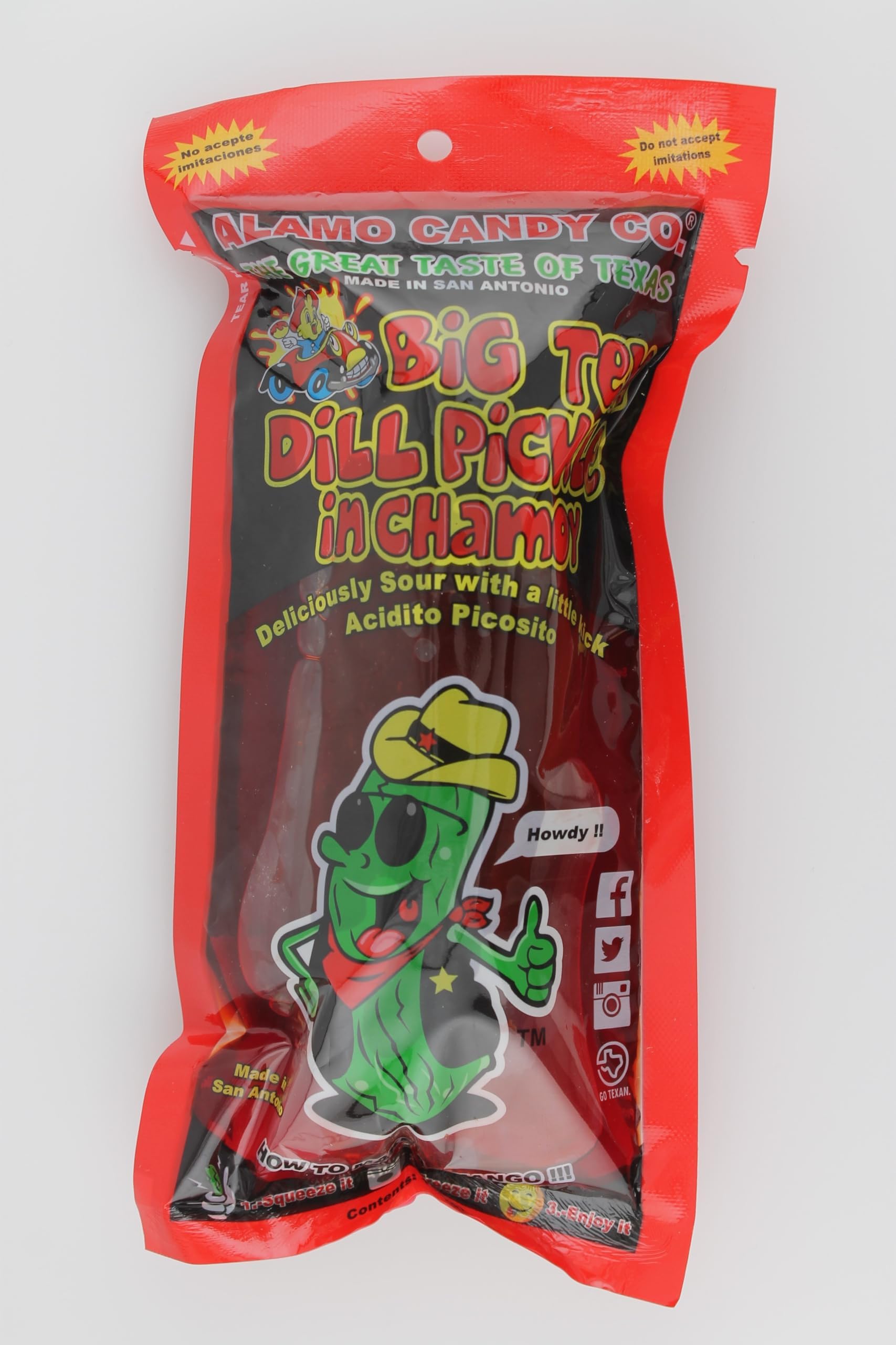 LookOn Pulparindo tamarind candy pack showcasing tangy flavor