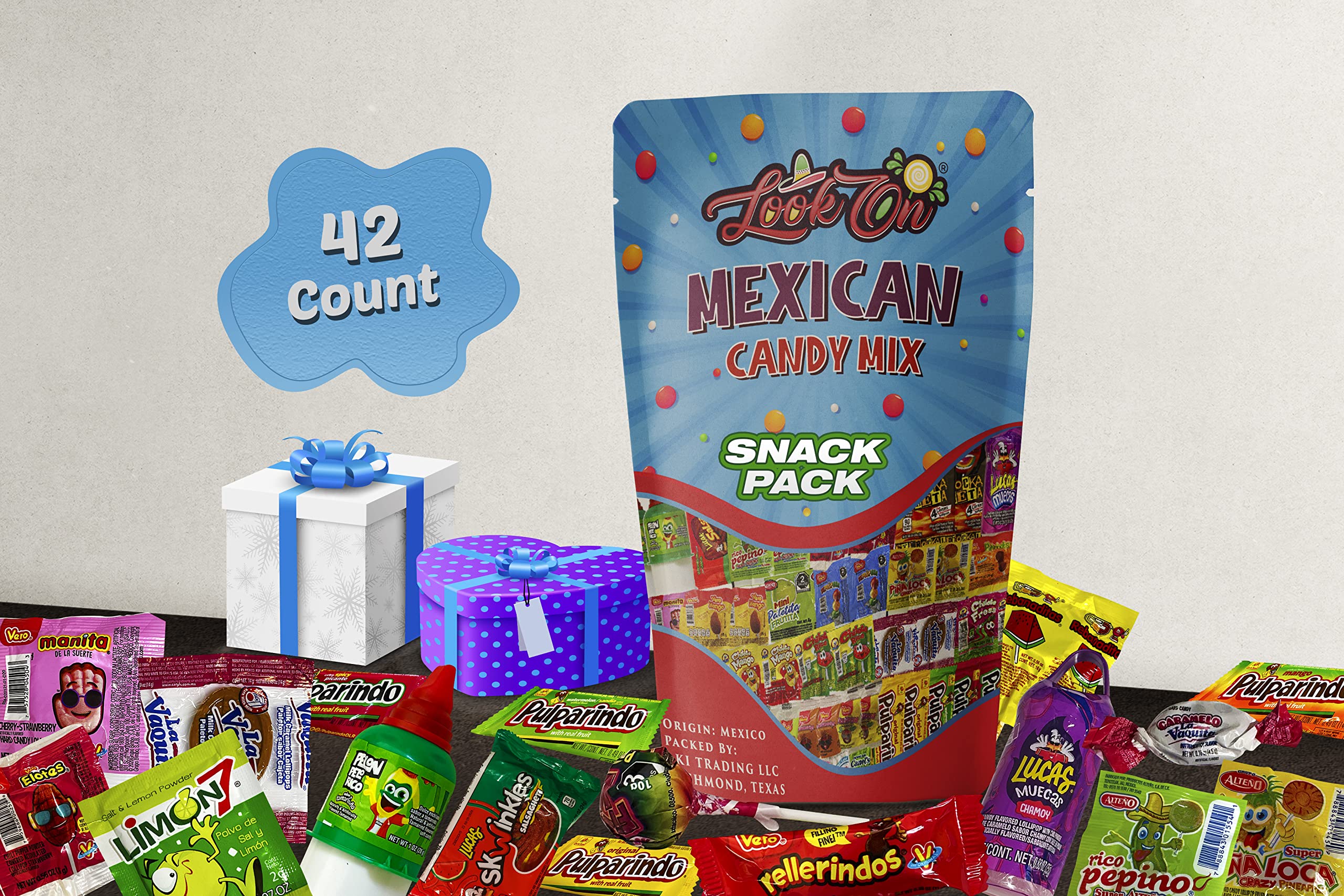 LookOn Pulparindo Watermelon candy, bold tamarind sweetness with watermelon twist for curious taste buds.