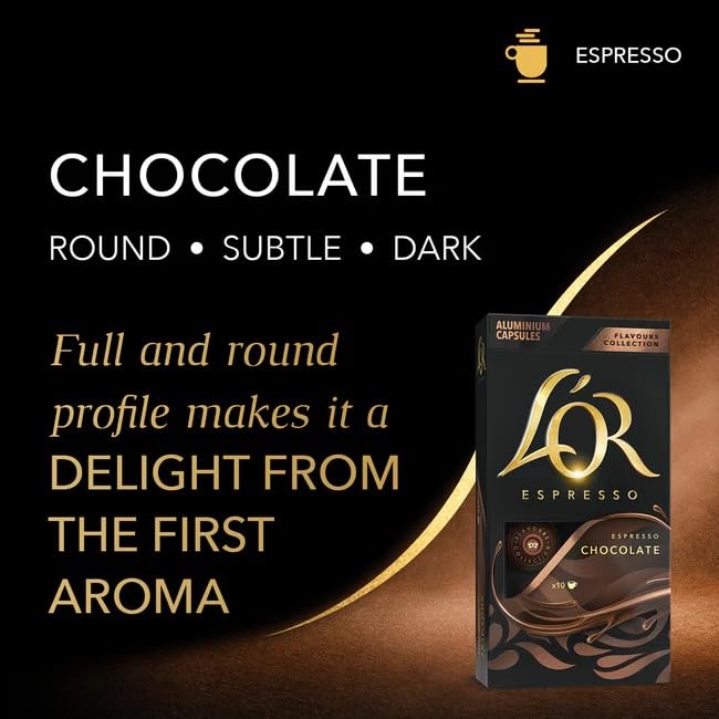 100 percent Arabica capsule delivering pure coffee character with balanced intensity