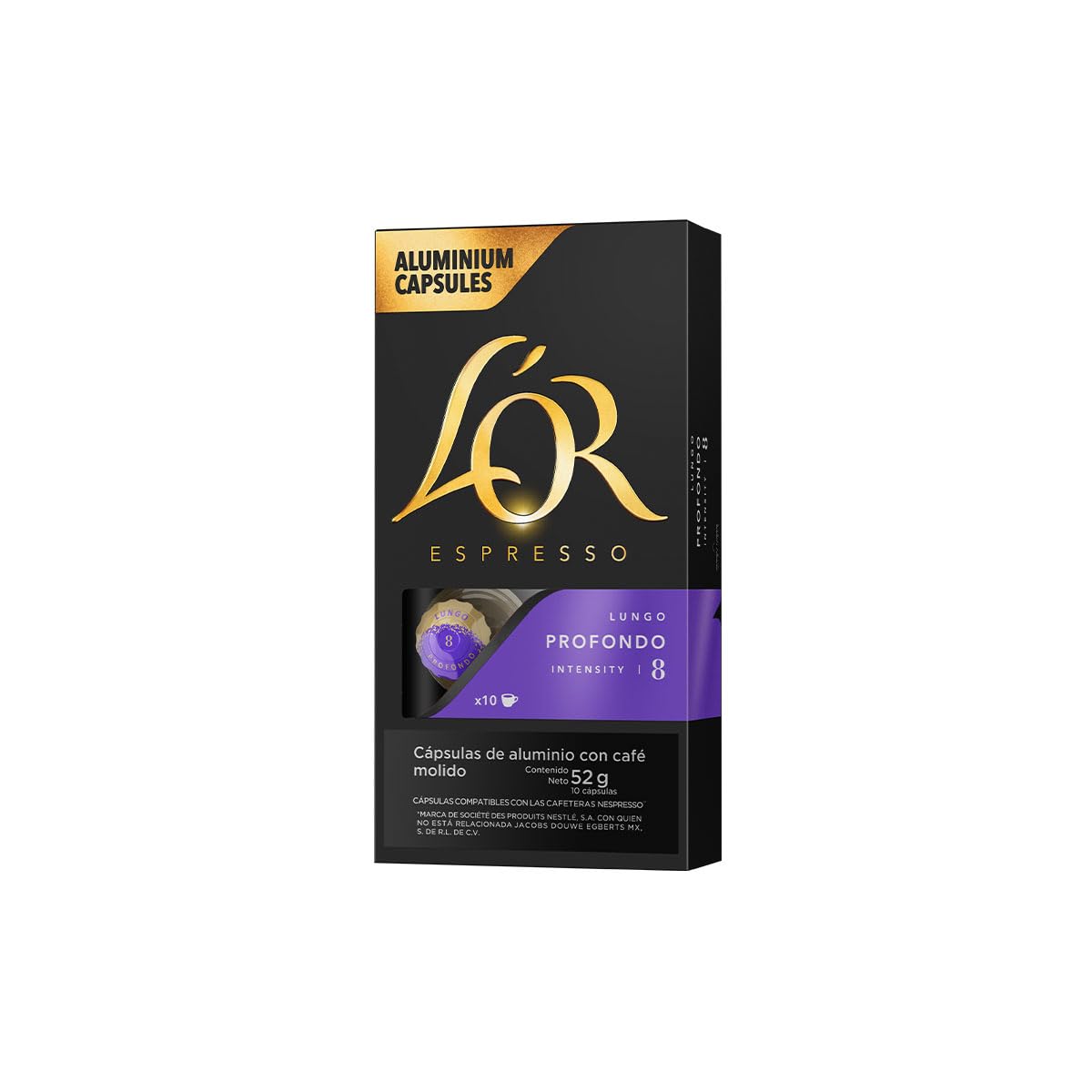 L'OR Barista System compatibility enables seamless single-serve brewing