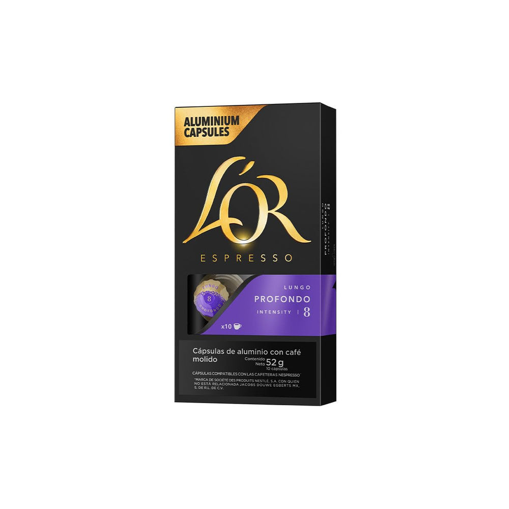 L'OR Barista System compatibility enables seamless single-serve brewing