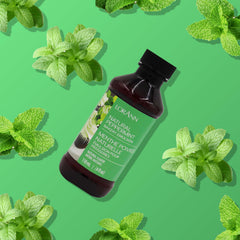 LorAnn Peppermint Emulsion bottle label detail for ingredient clarity
