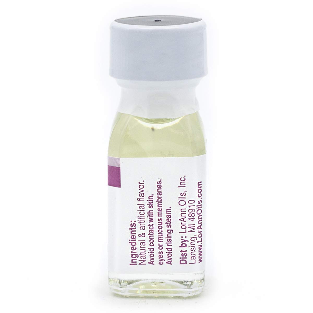 LorAnn Cinnamon Oil SS flavor used in hard candy preparation on a tray